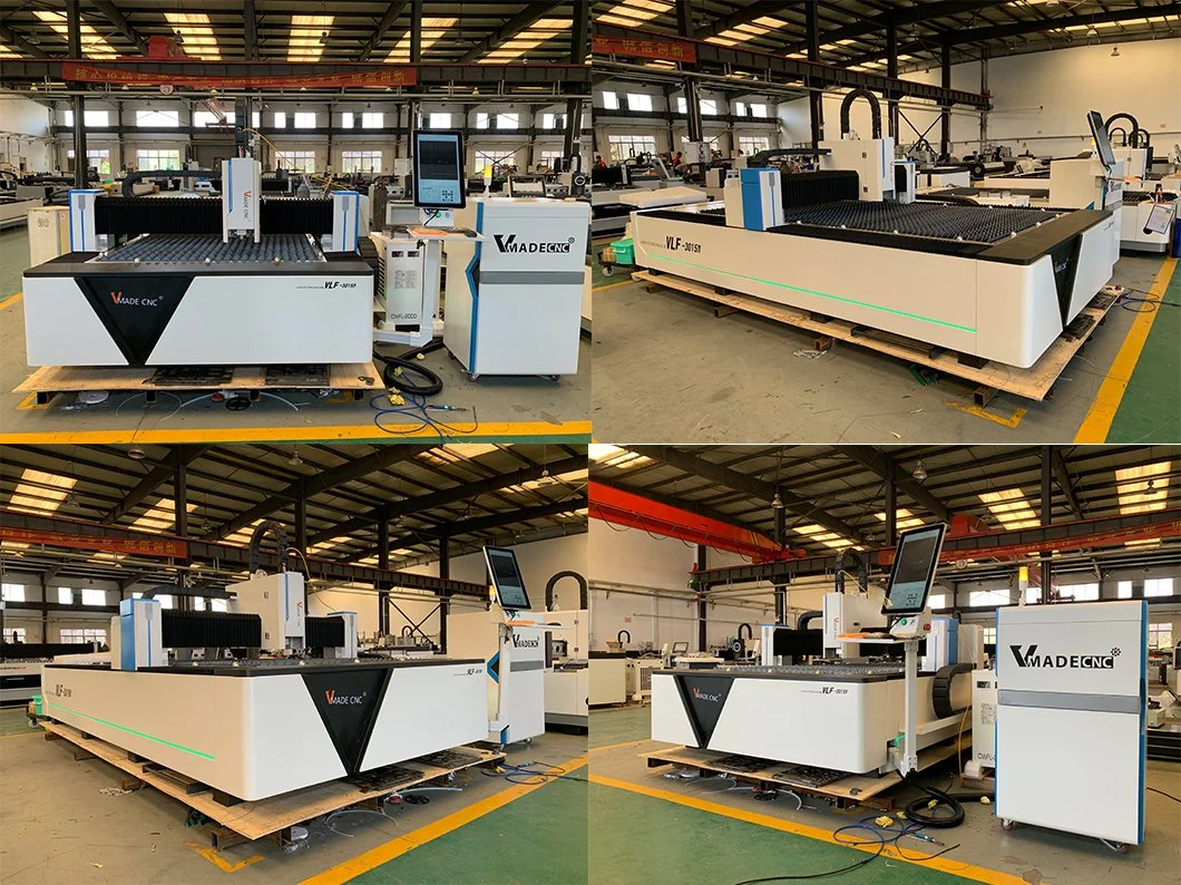 3015 1530 Fiber Laser Cutting Machine 1000W/1500W/2000W/3000W Laser Cutting Machine Raycus/Ipg for Iron/Carbon Stainless/Steel/Sheet/Metal CNC Cutting Machine