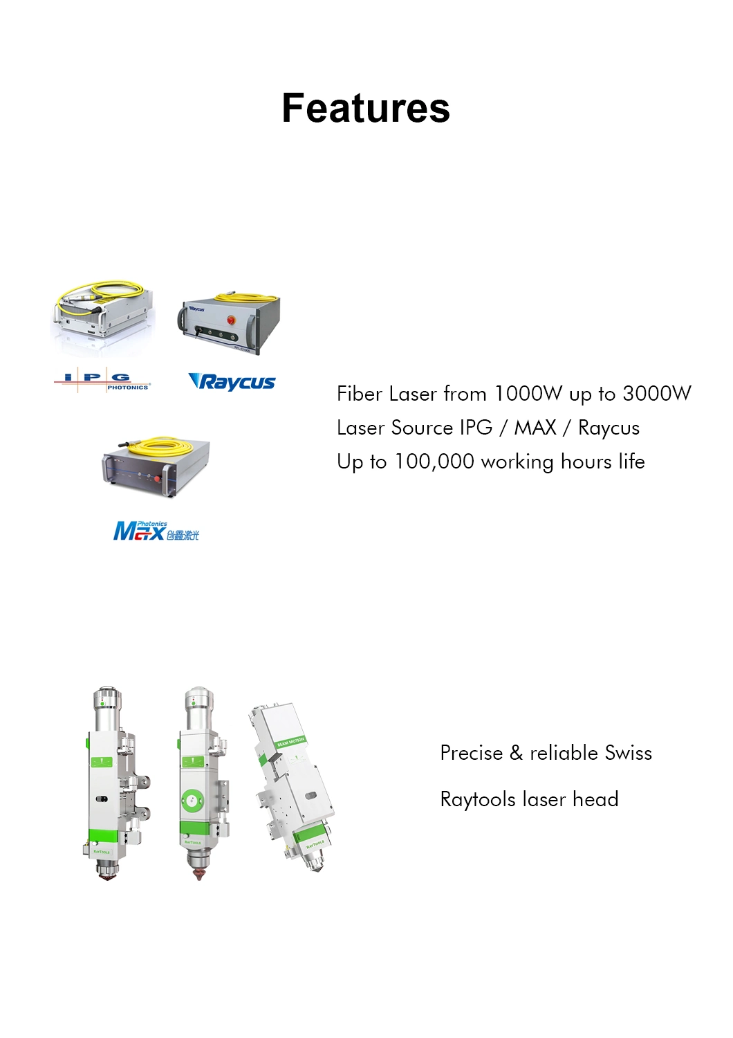 Professional Fiber 1500W YAG Laser Cutting Metal Sheet Plane Laser Cutting Machine