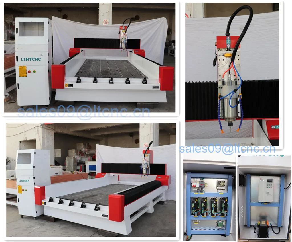 9015 1218 1224 1325 Stone CNC Router Marble Dranite Rock Countertop Making Machine Price